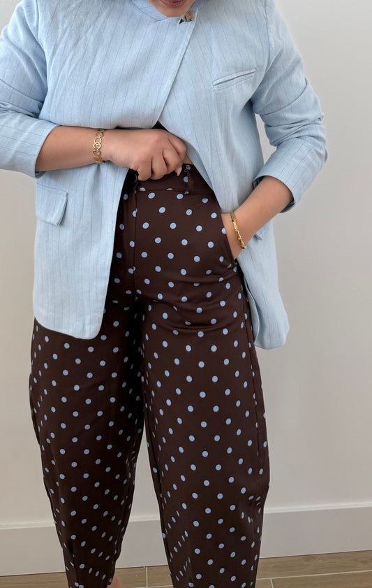 Pantalón Lunares Choco