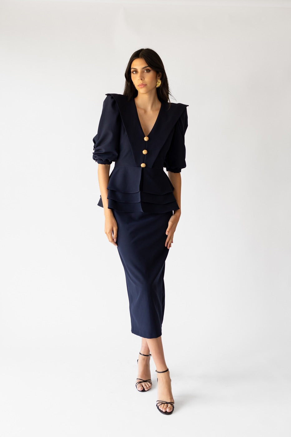 VESTIDO MARGOT MARINO