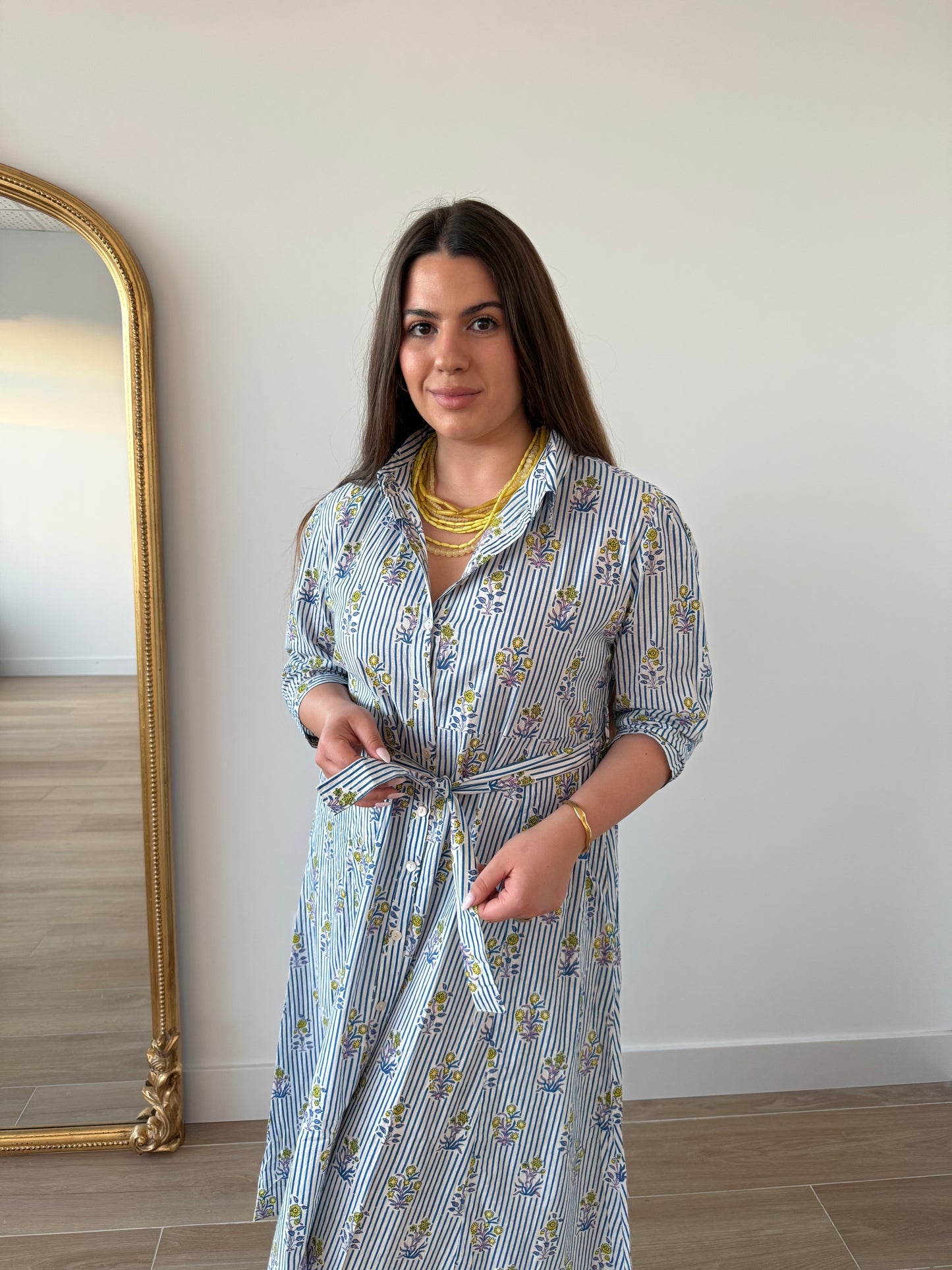 Vestido Bella Azul