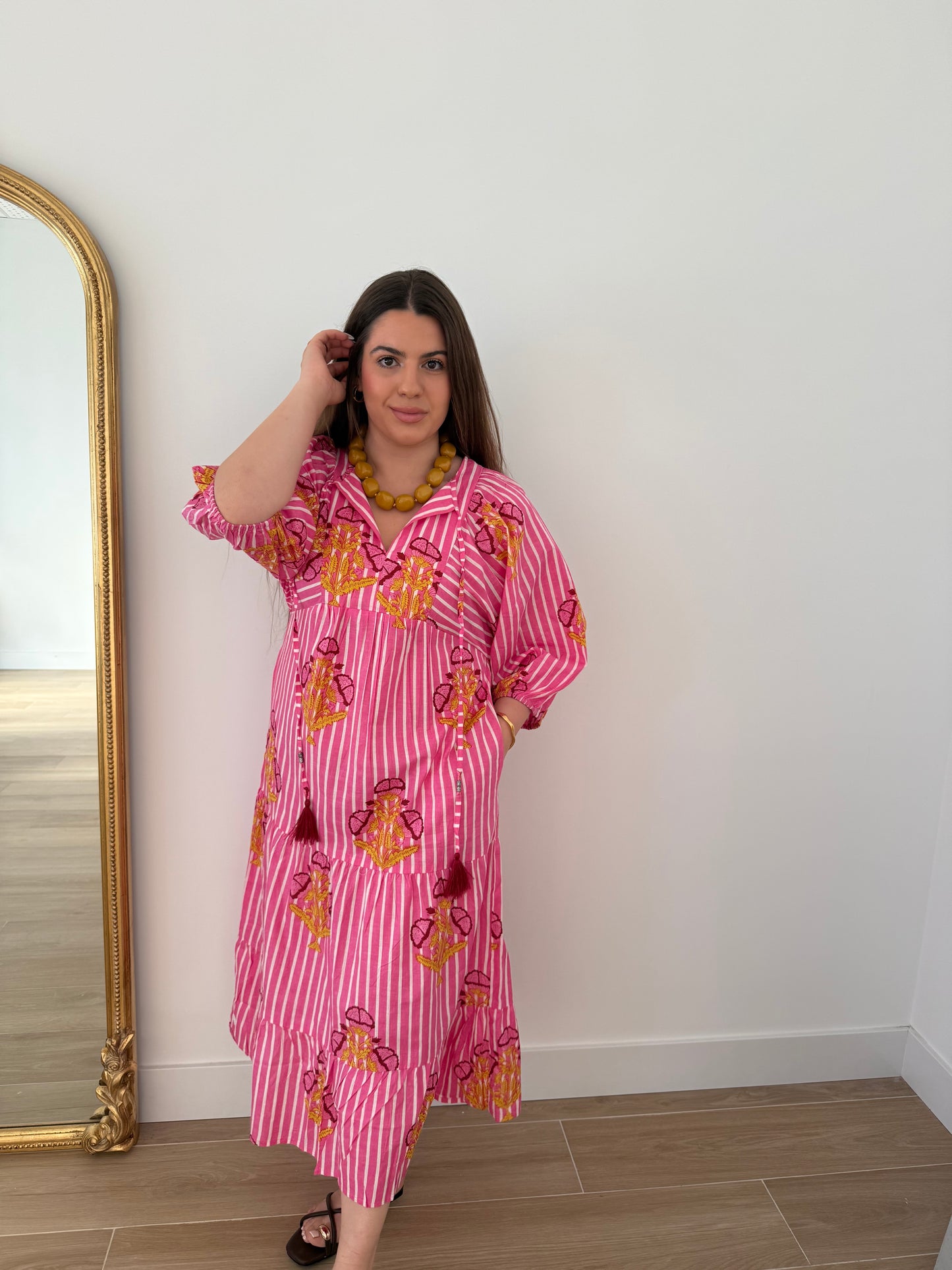 Vestido Allegra Rosa