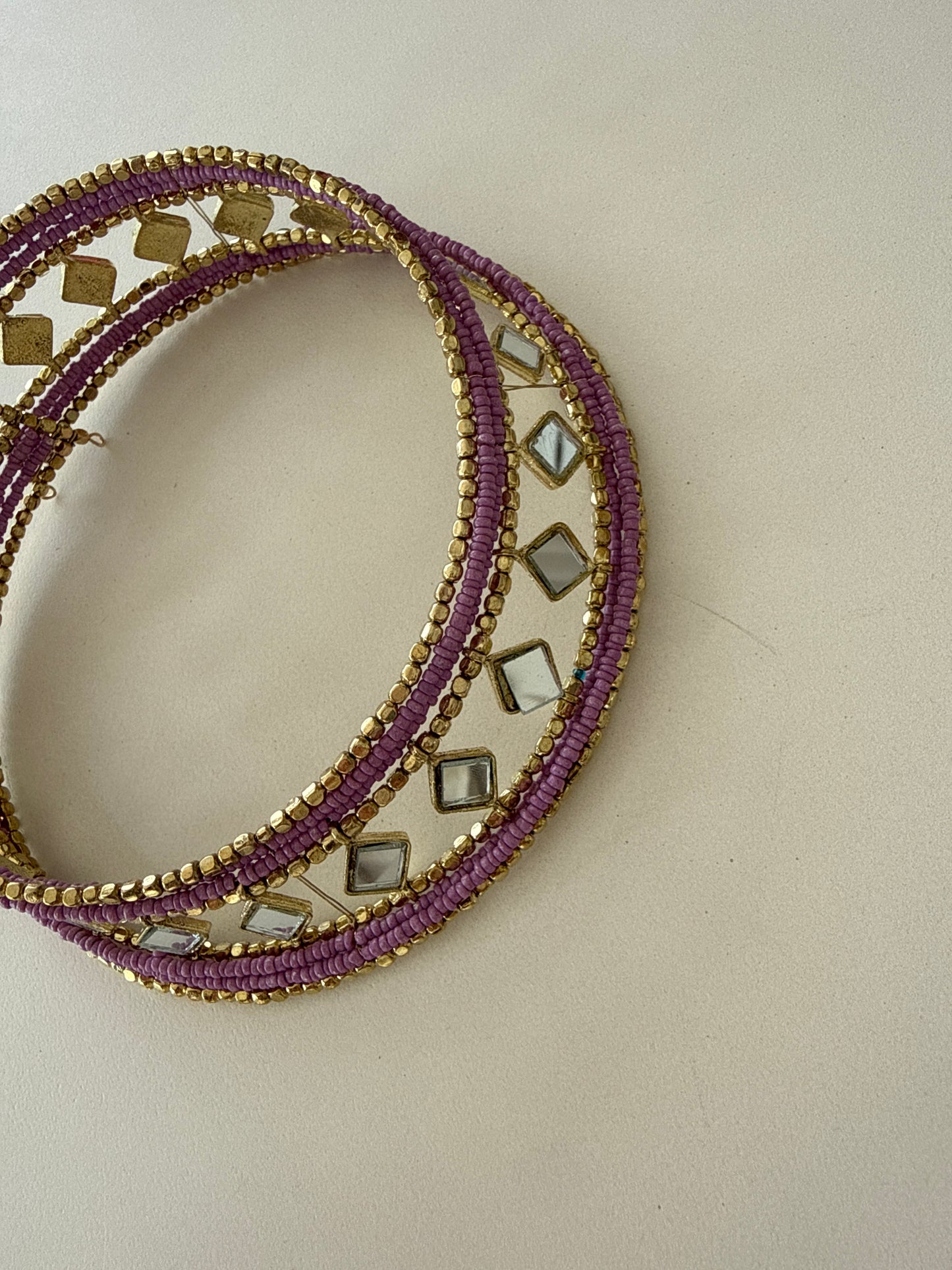 Choker Zafiro Lila