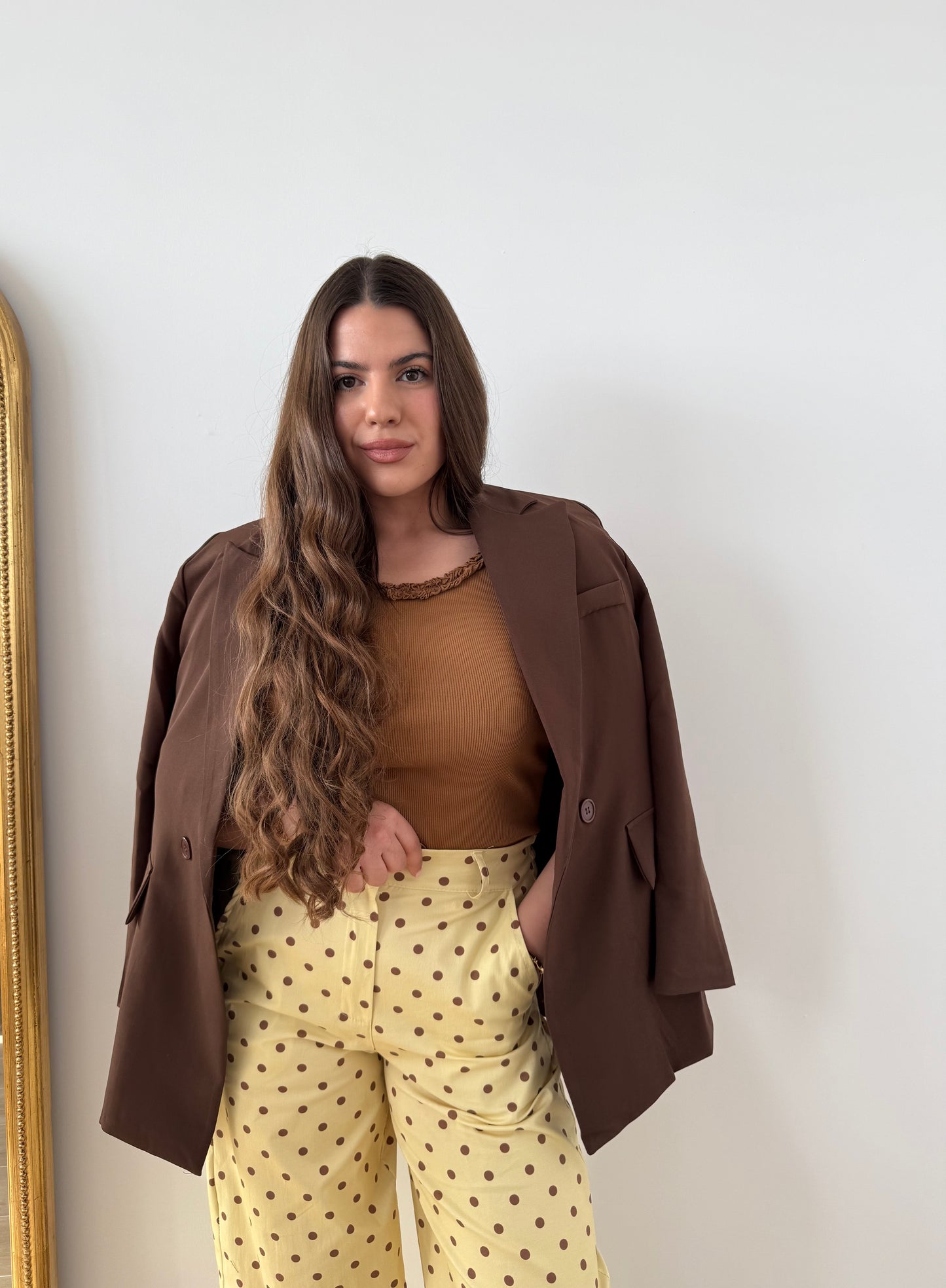 Camiseta Ribete Camel