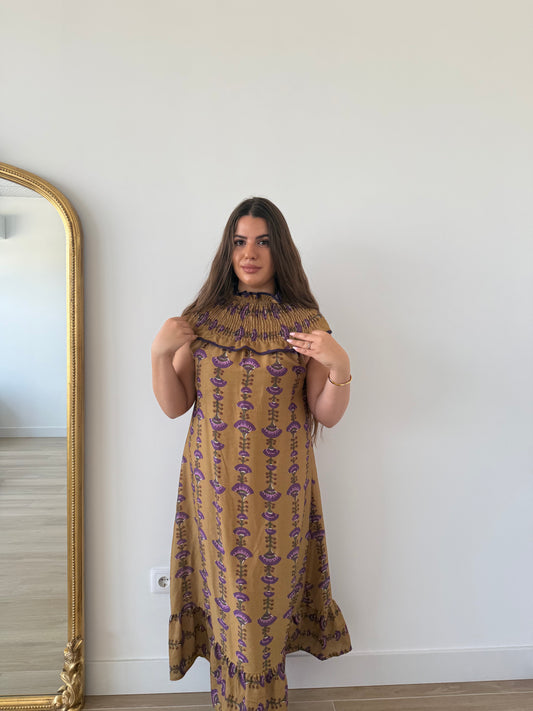 Vestido Sidney Mostaza
