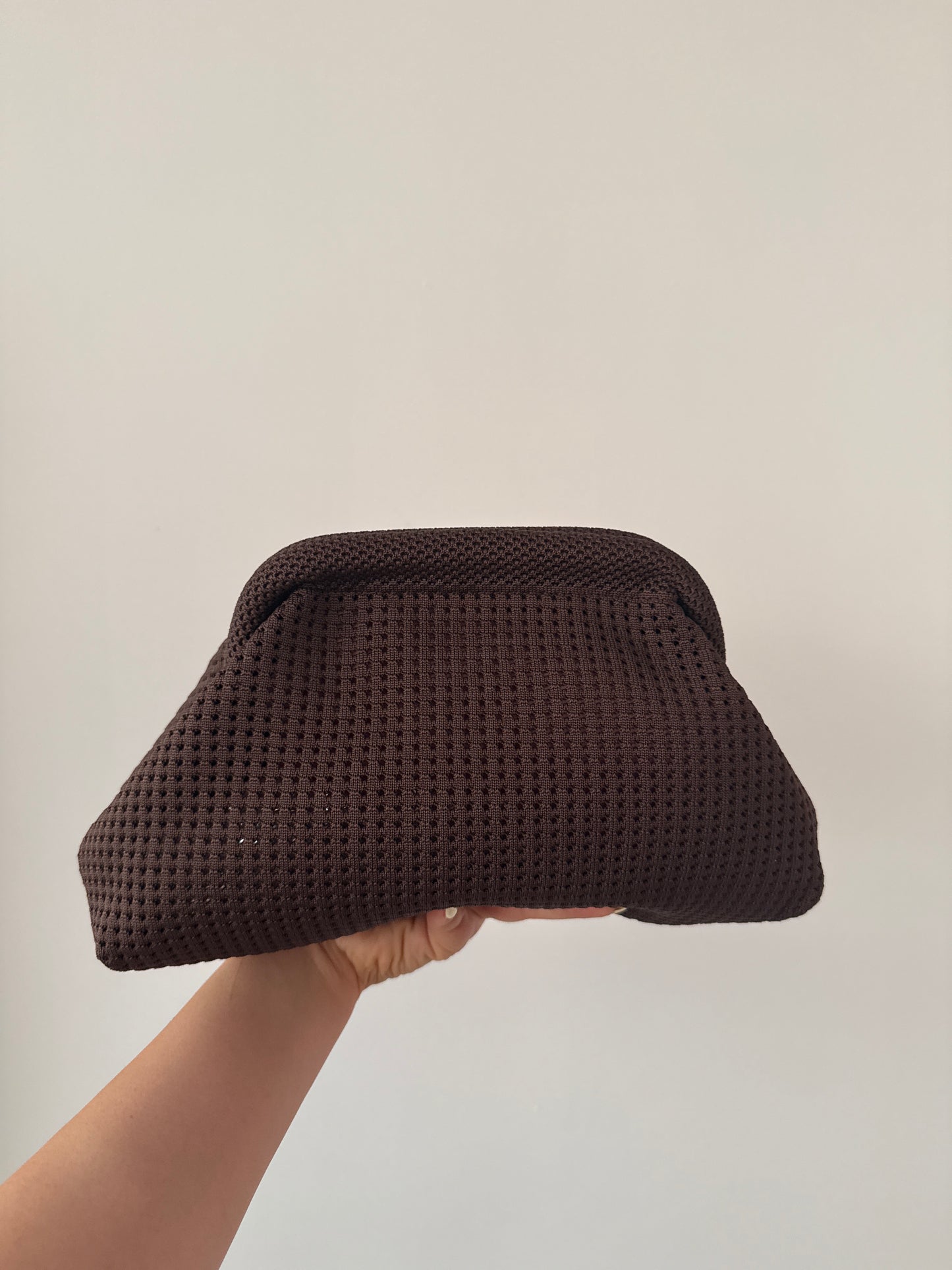 Bolso Clutch Choco
