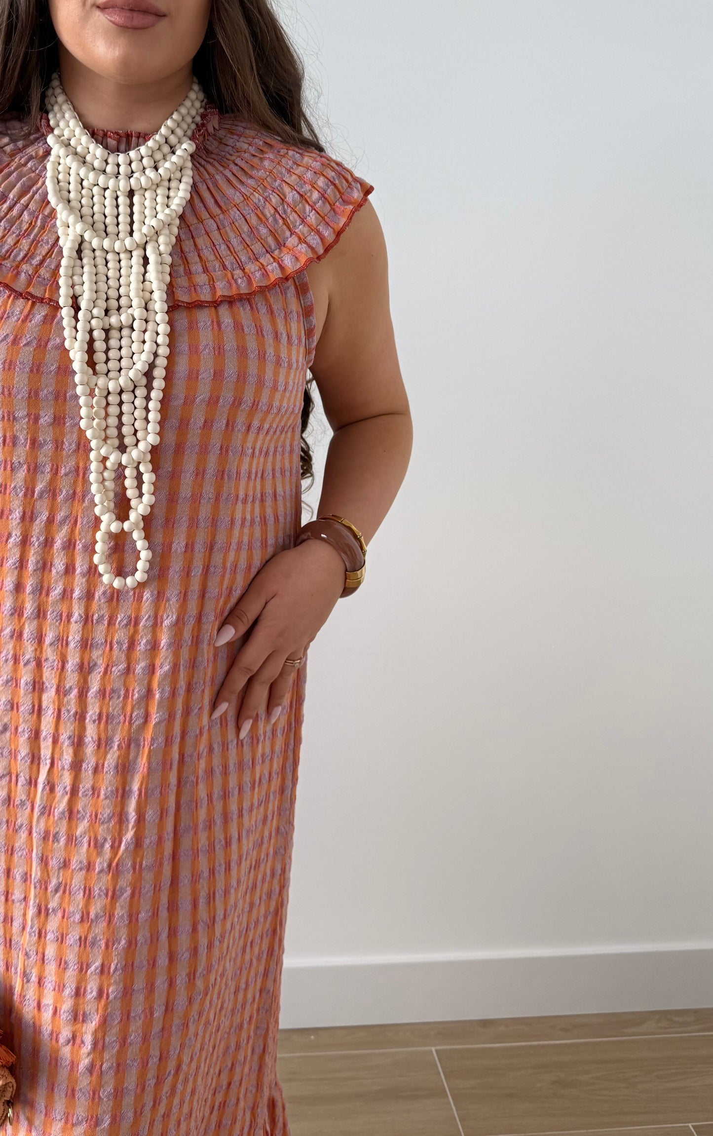 Vestido Blossom Vichy