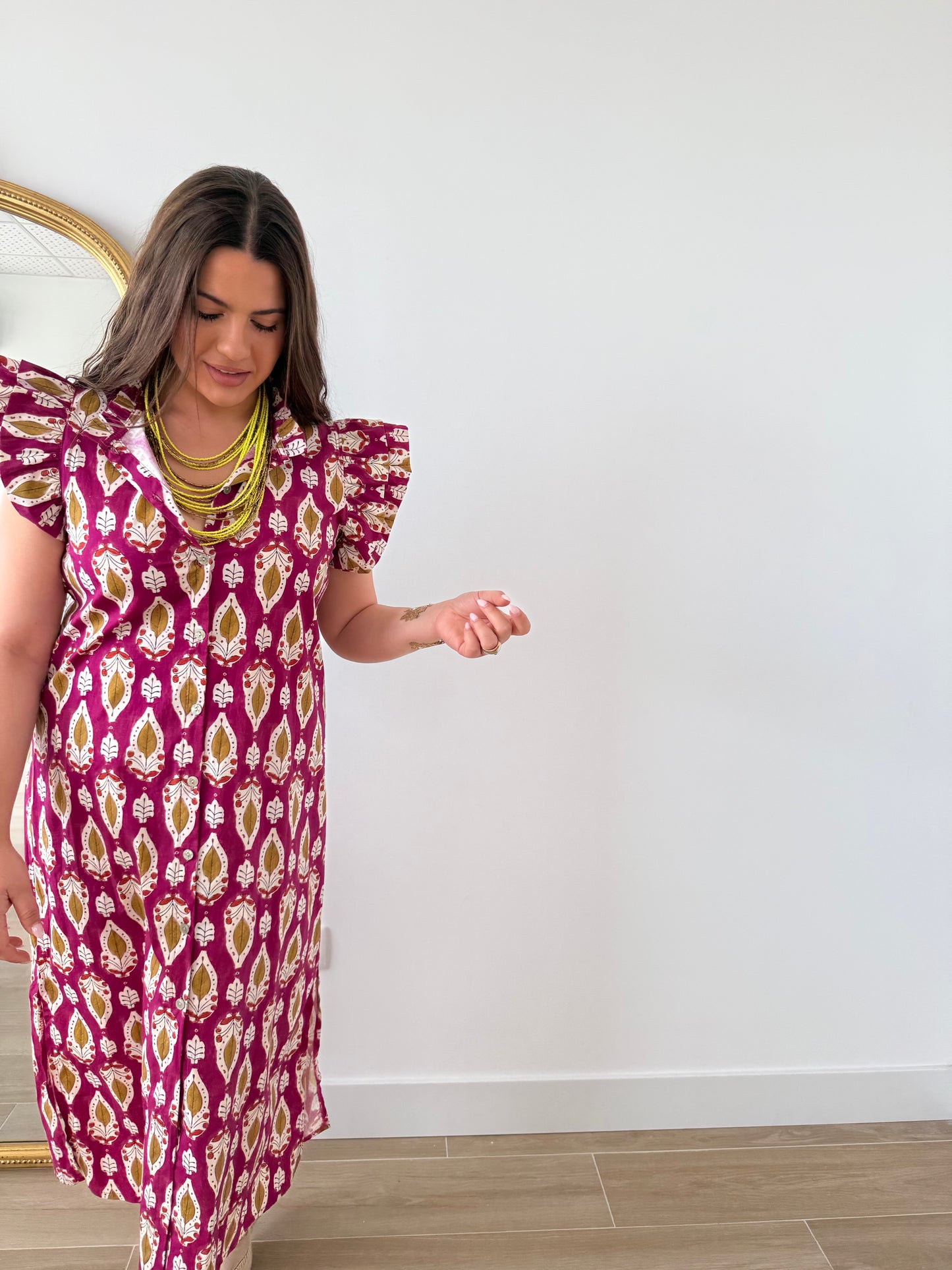 Vestido Positano Buganvilla
