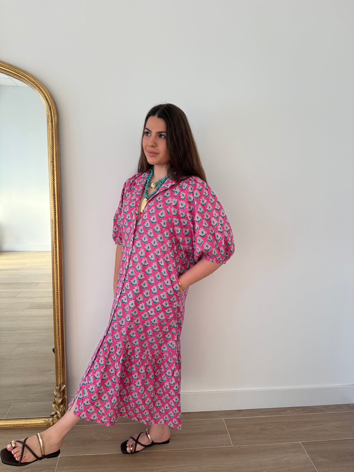 Vestido Siena Fucsia