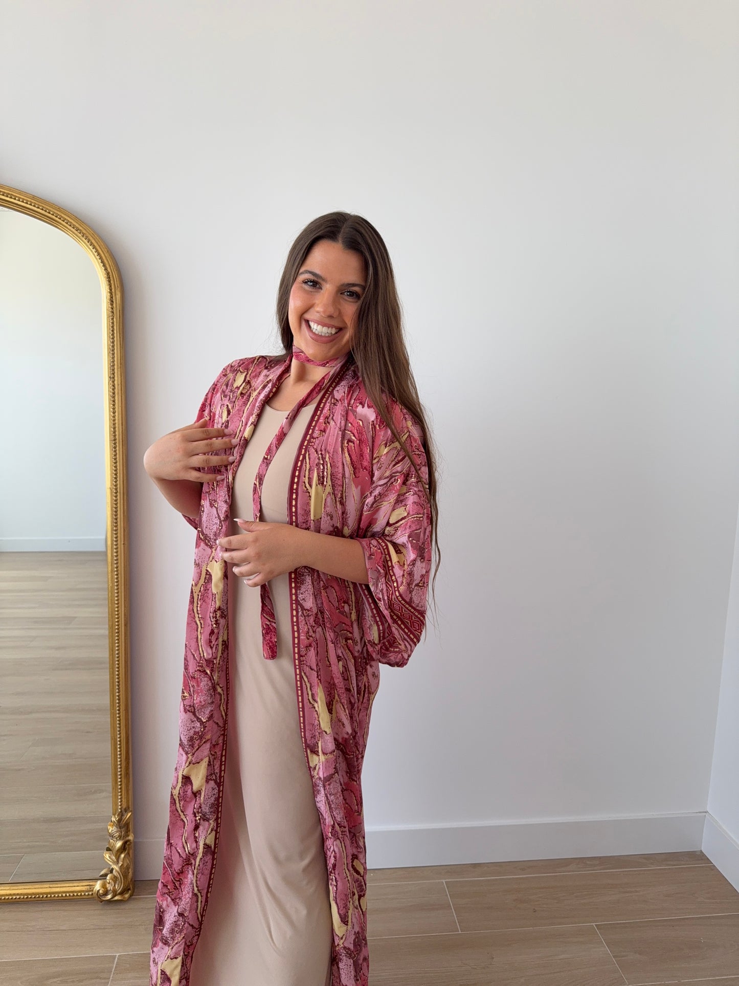 Kaftan Fucsia