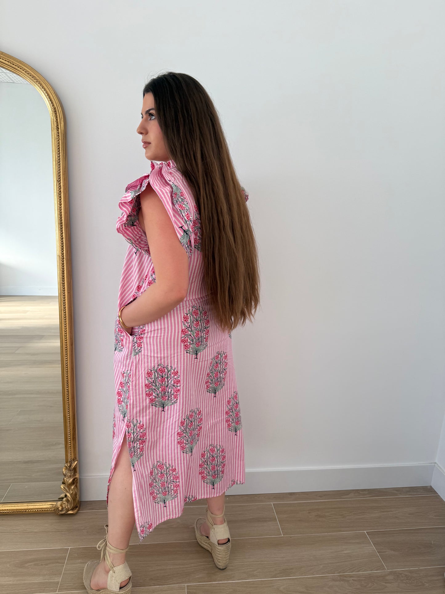Vestido Positano Rosa