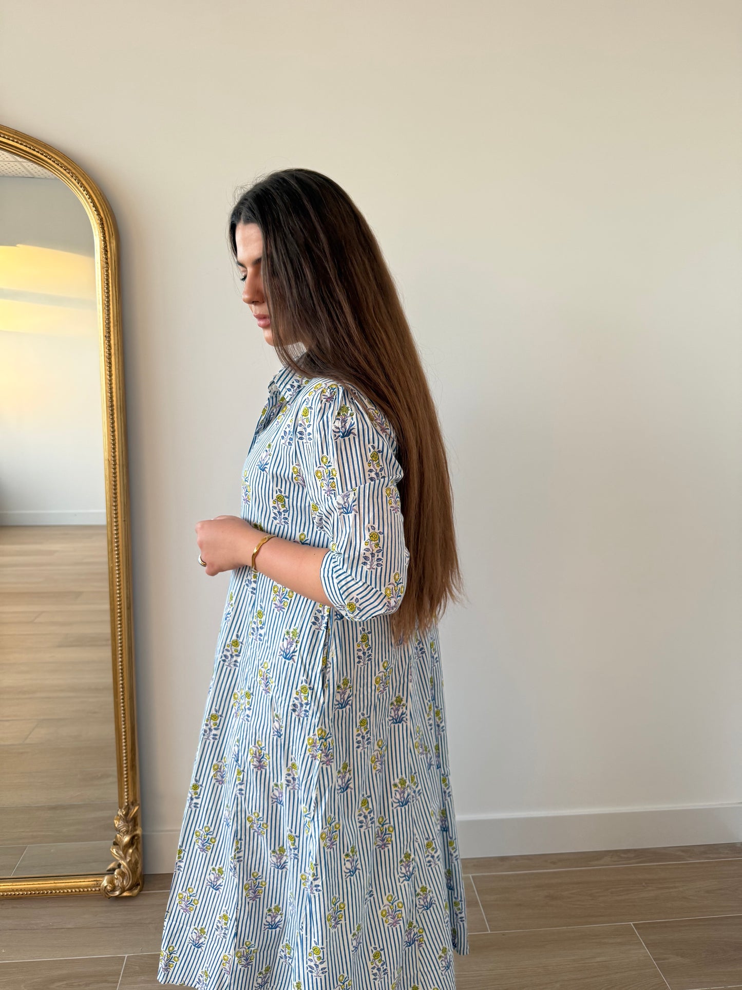 Vestido Bella Azul