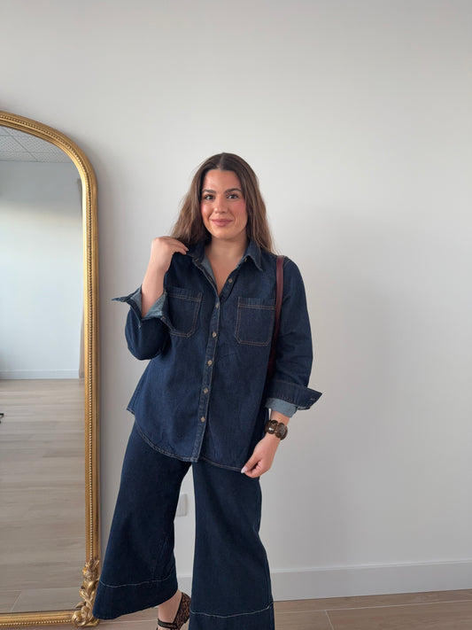 Blusa denim