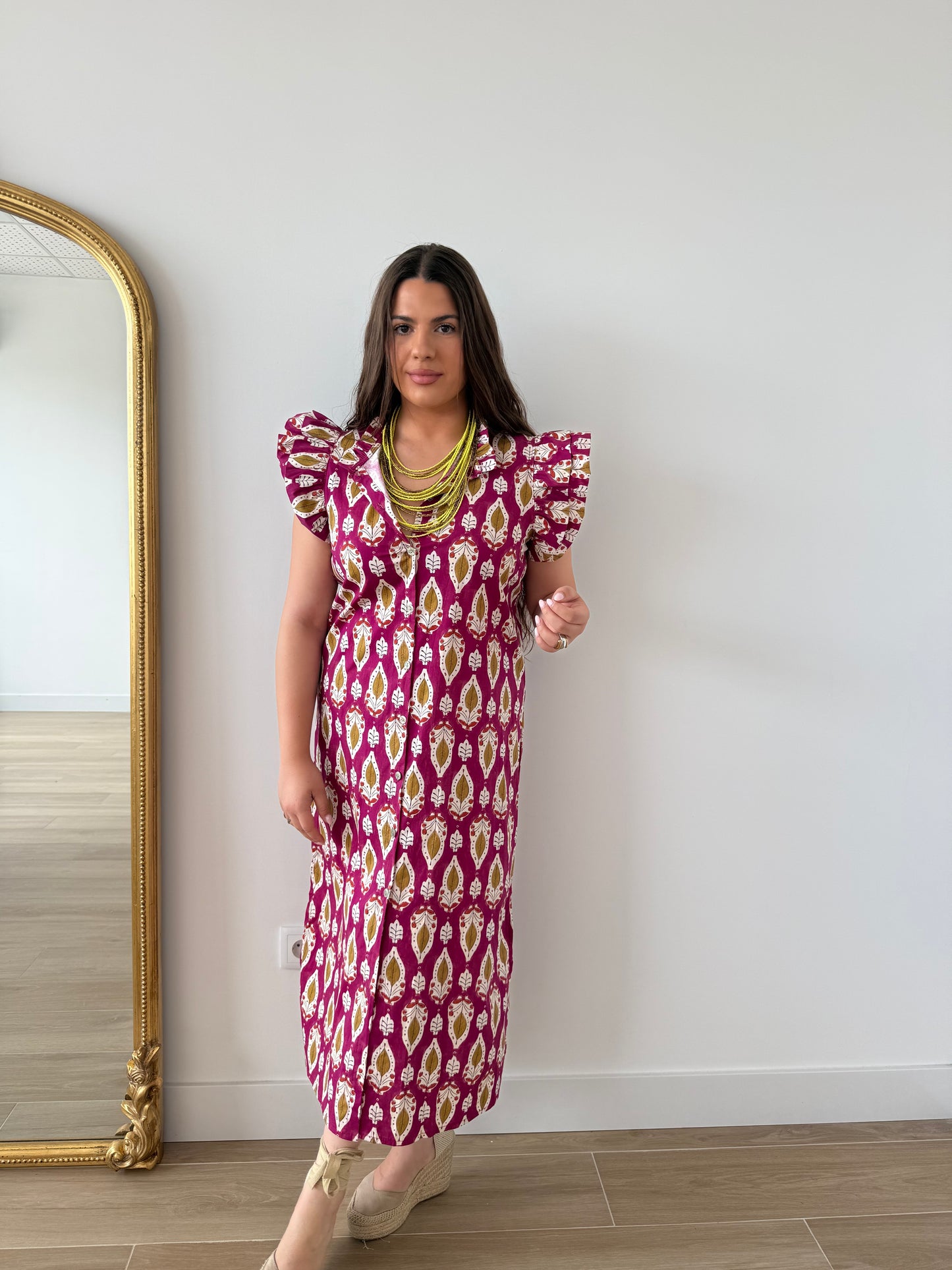 Vestido Positano Buganvilla