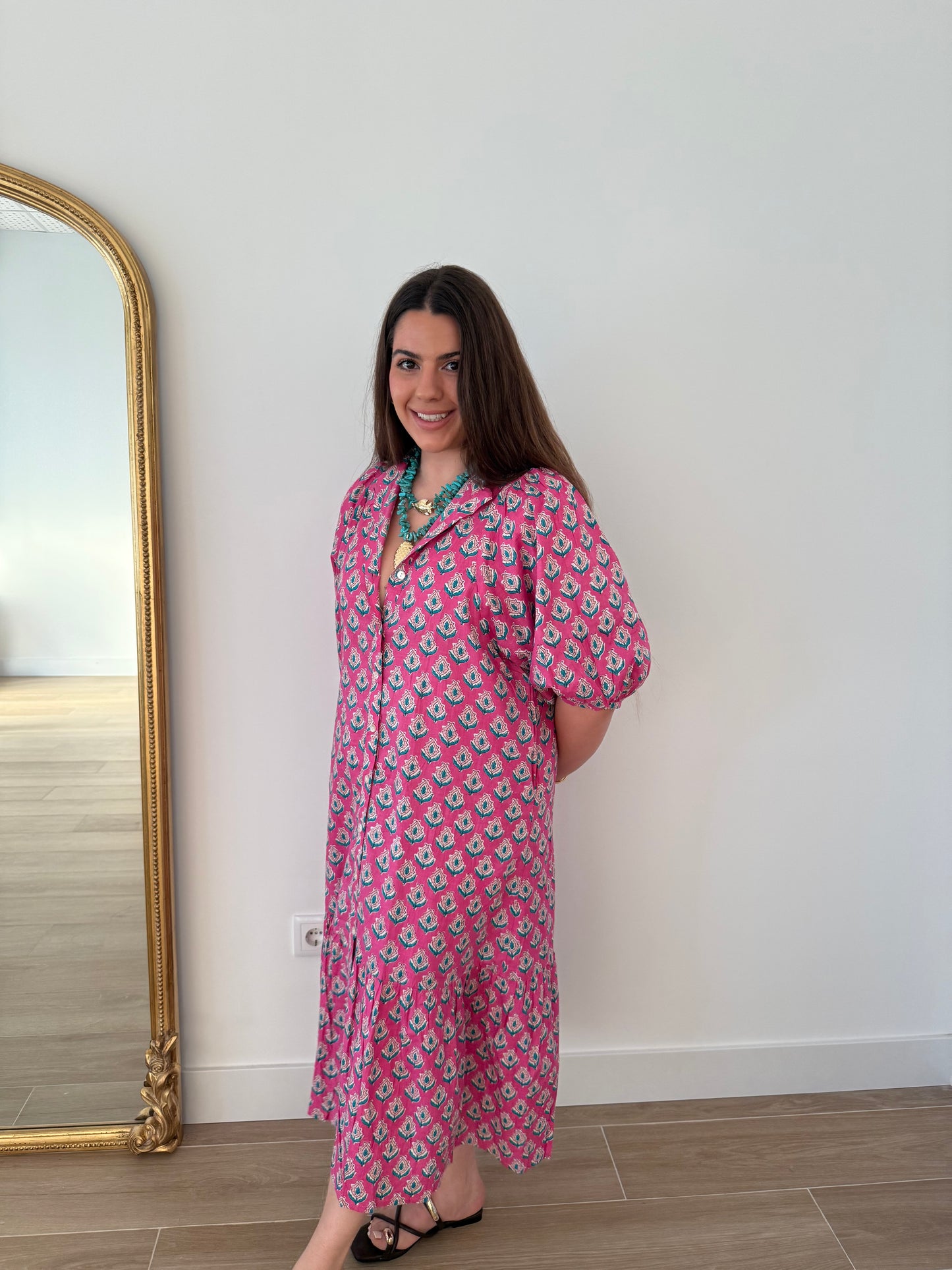Vestido Siena Fucsia