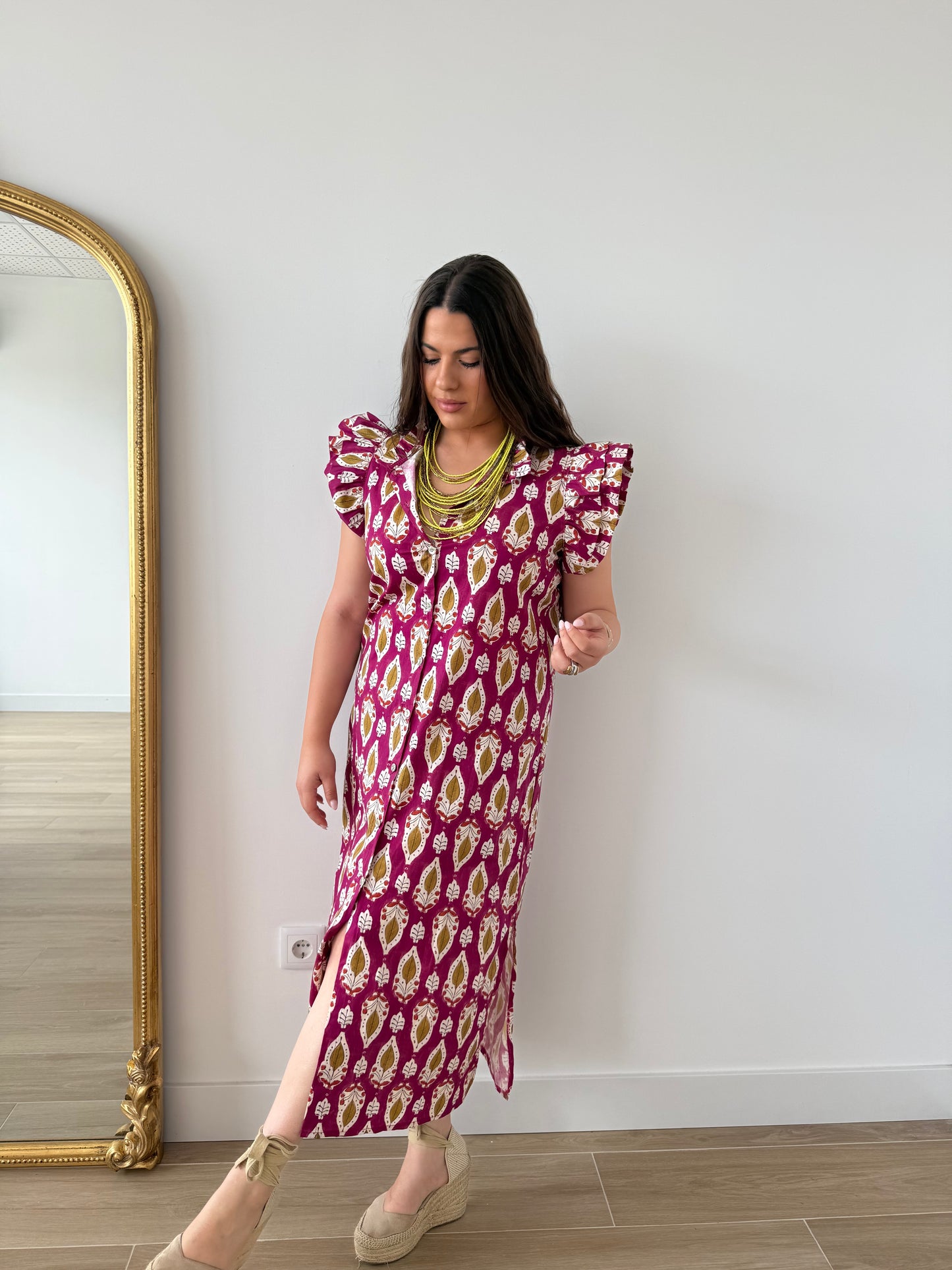 Vestido Positano Buganvilla