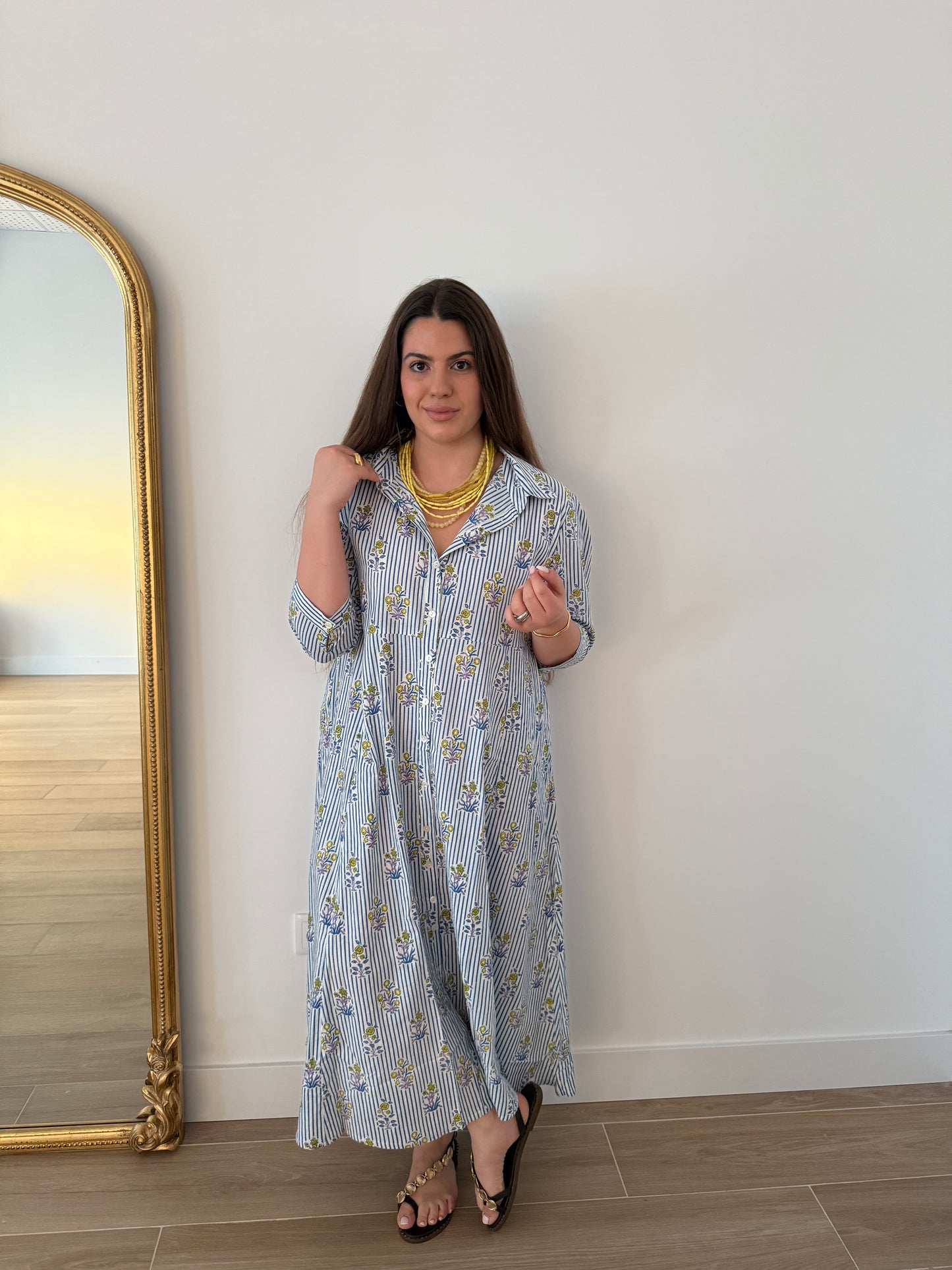 Vestido Bella Azul