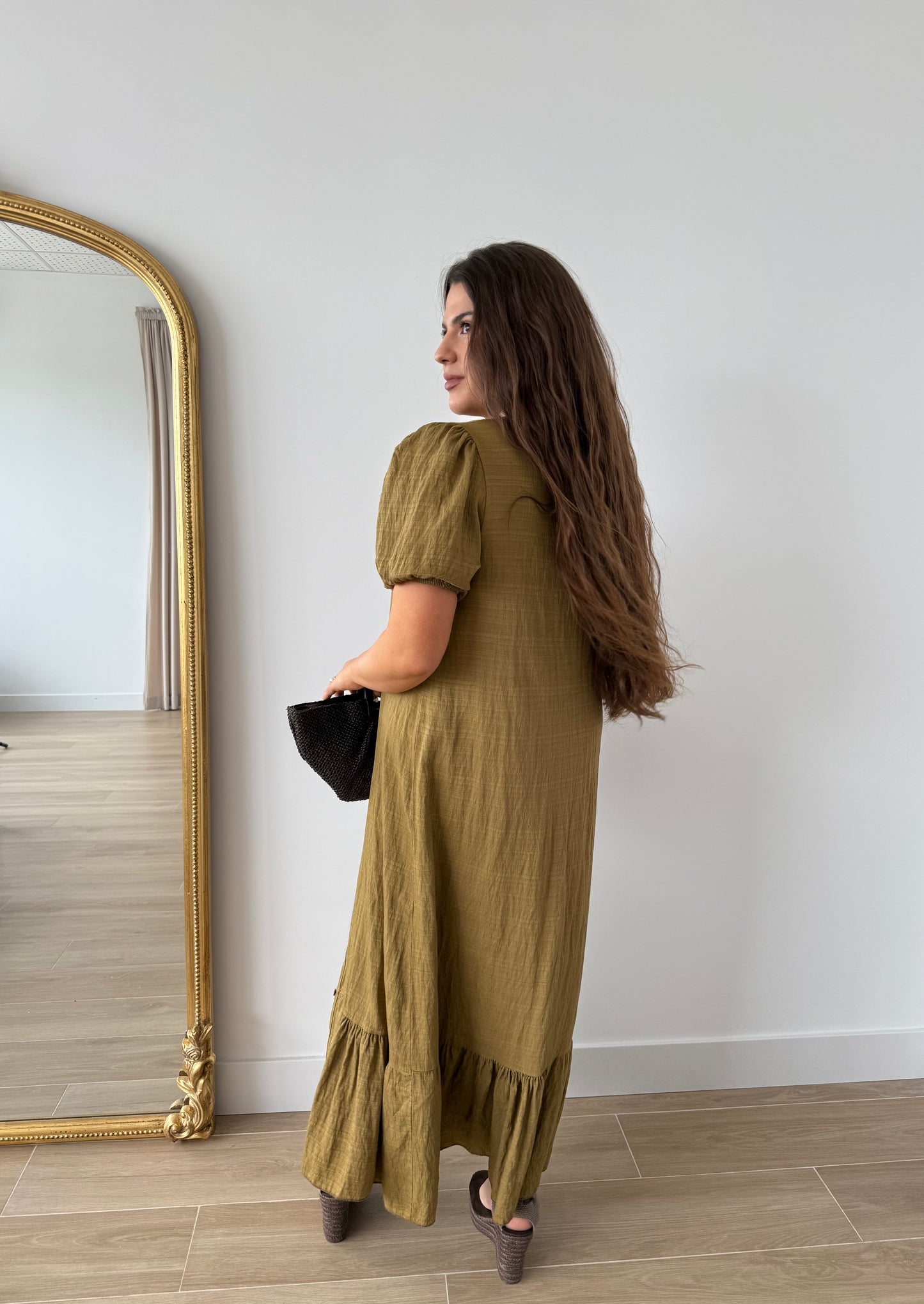 Vestido Lari Pistacho