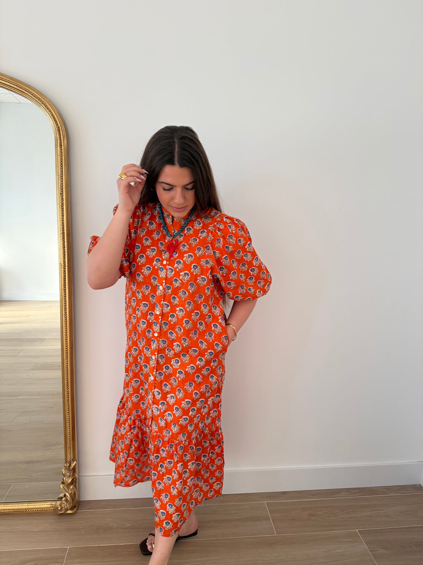 Vestido Siena Naranja
