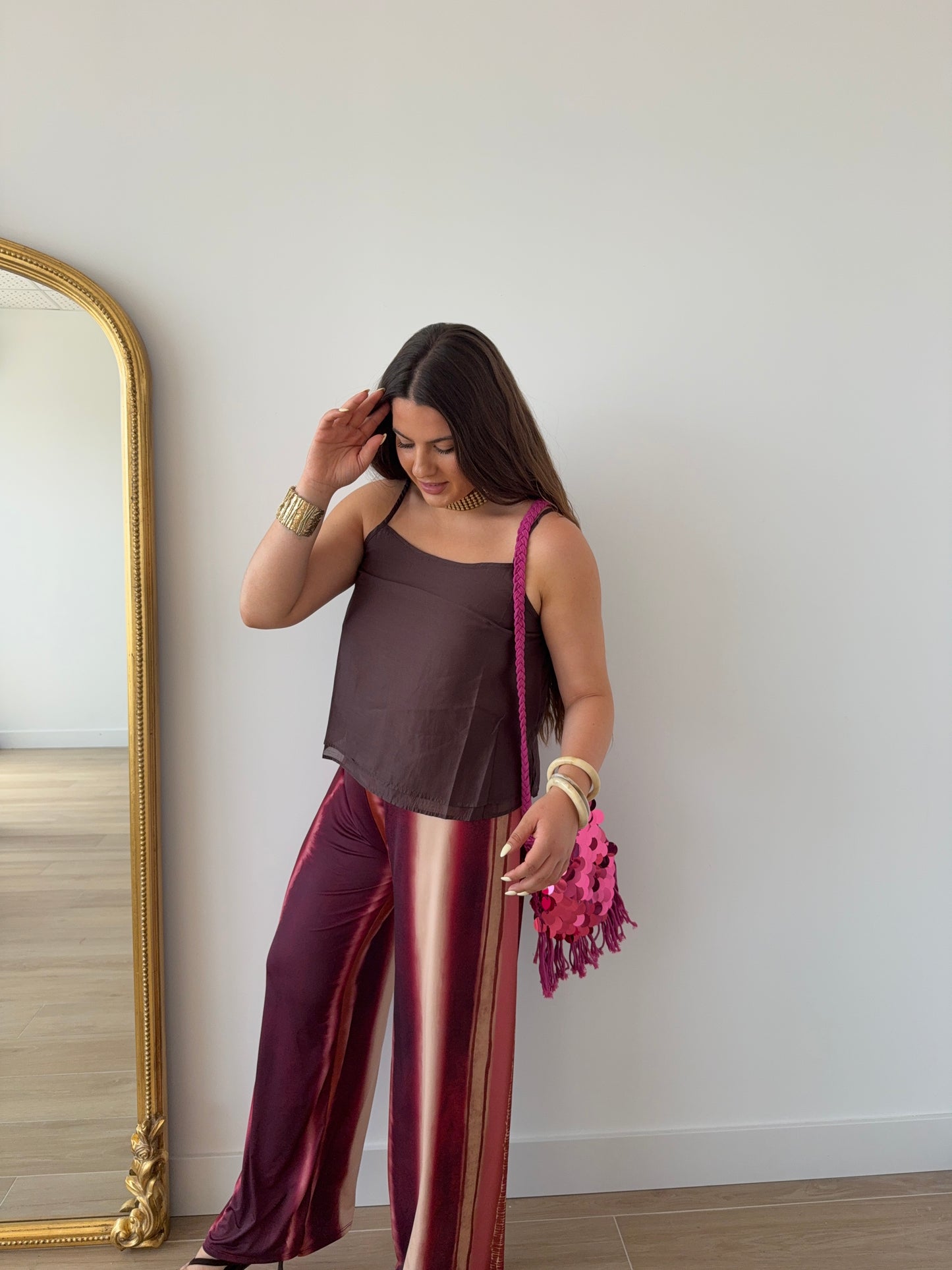 Pantalón Multicolor Rayas