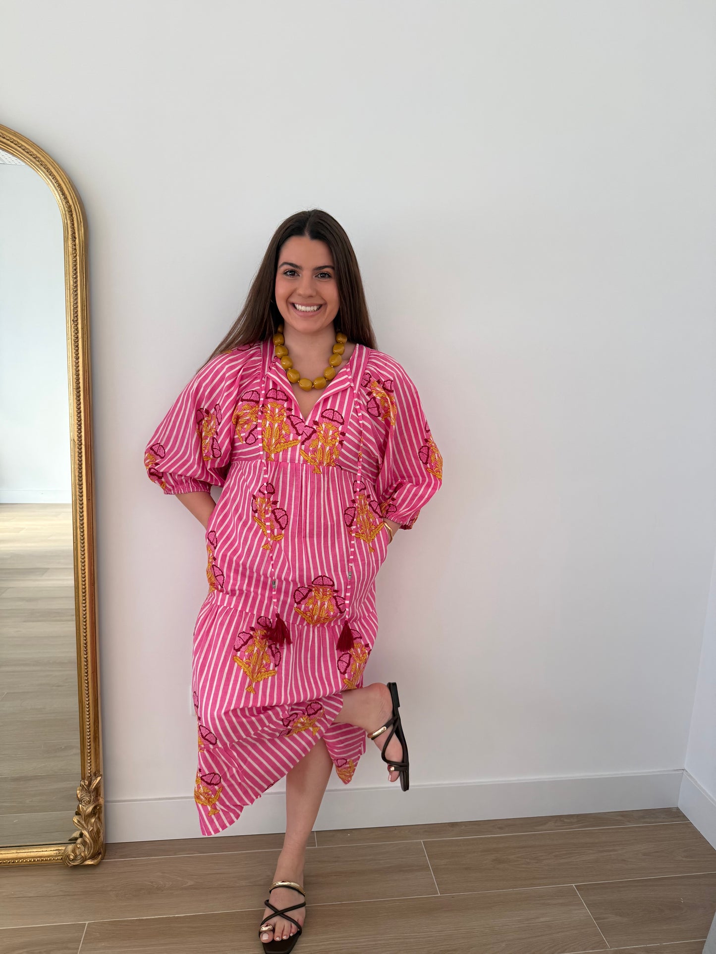 Vestido Allegra Rosa