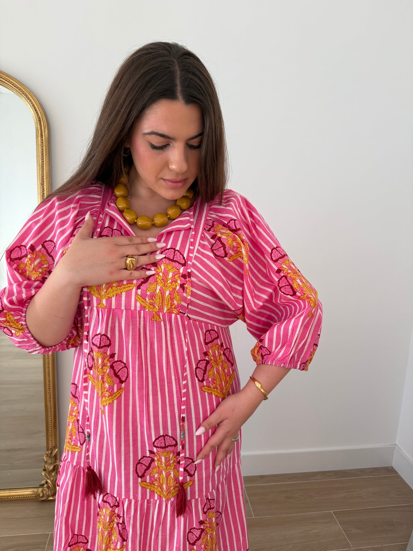 Vestido Allegra Rosa