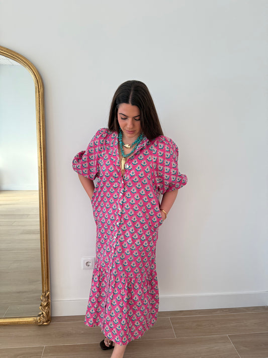 Vestido Siena Fucsia