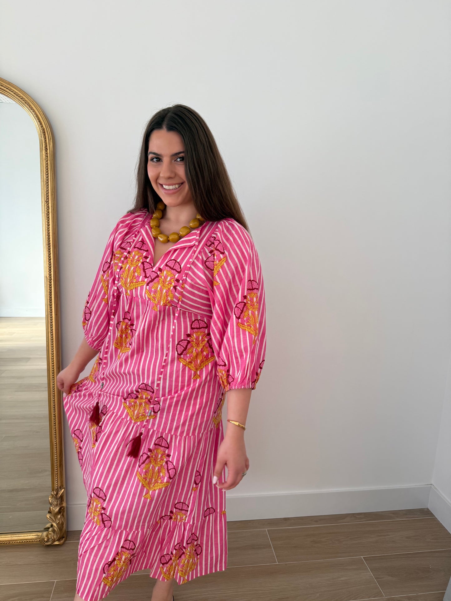 Vestido Allegra Rosa