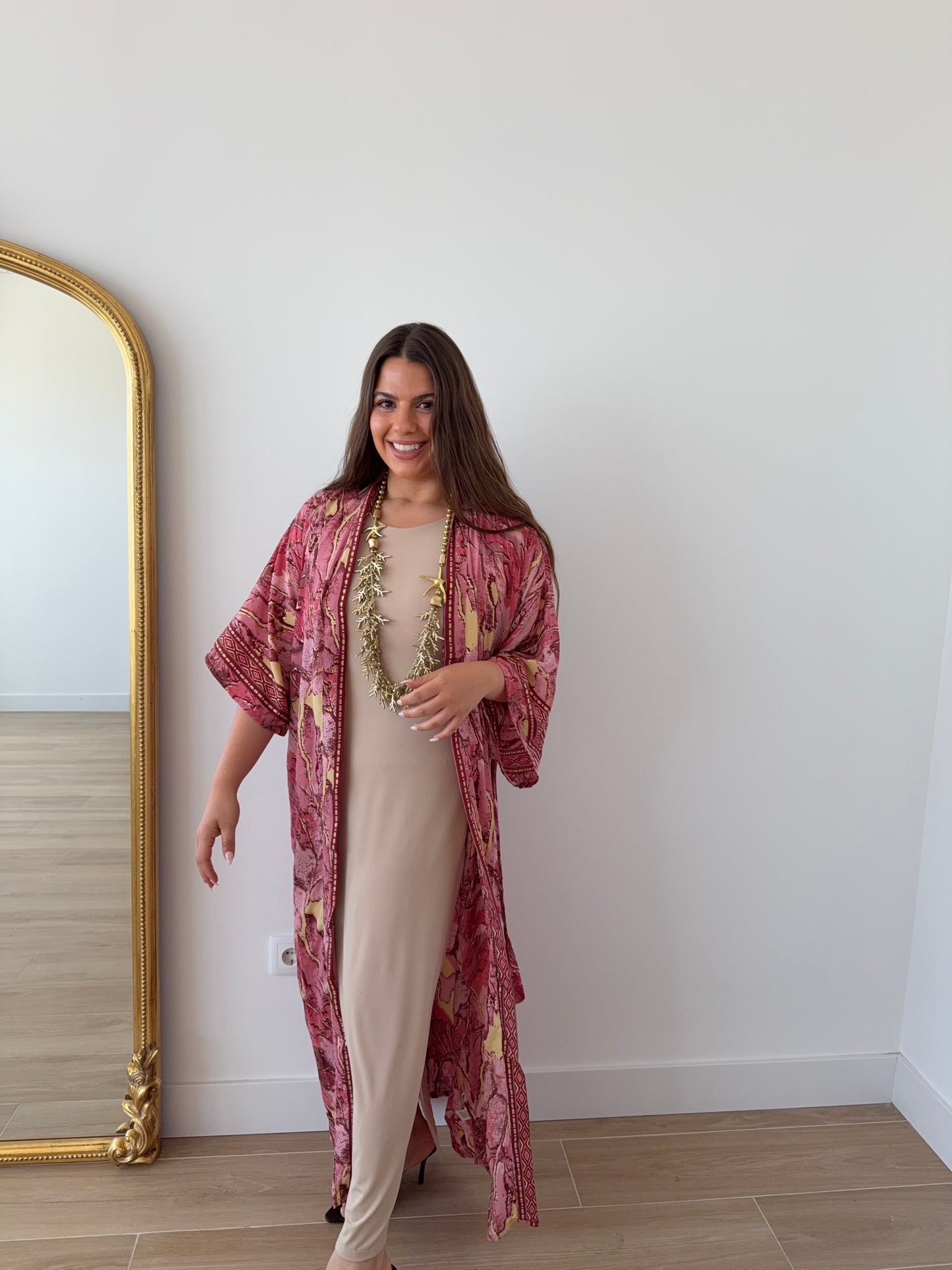 Kaftan Fucsia