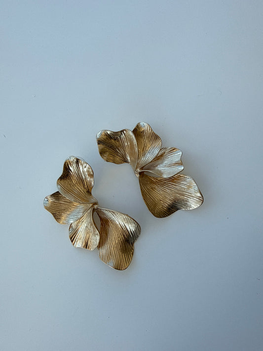 Pendientes flor