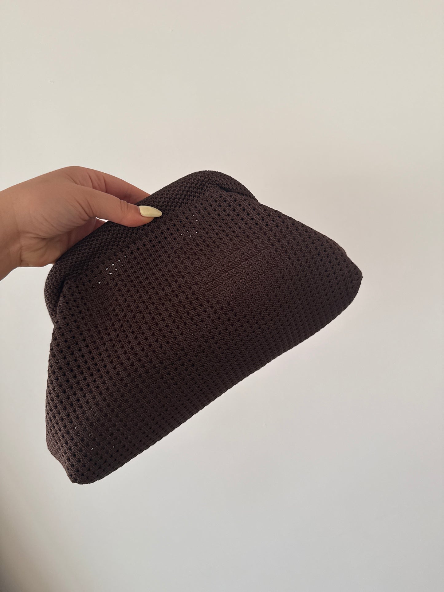 Bolso Clutch Choco