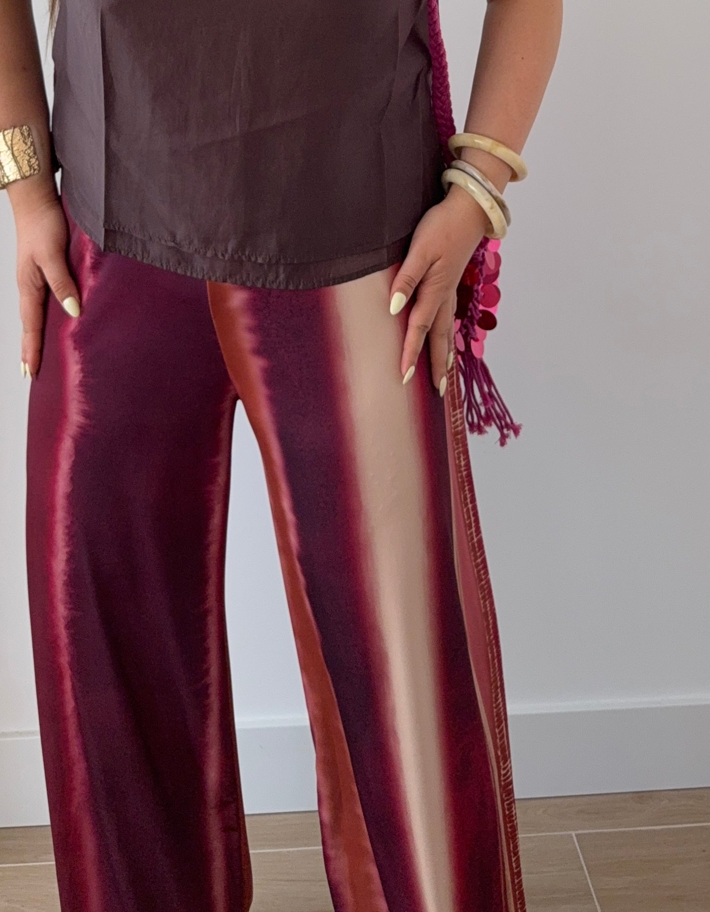 Pantalón Multicolor Rayas