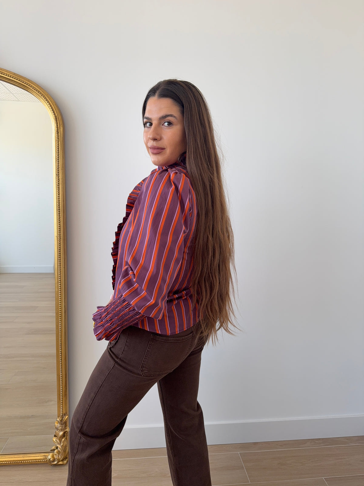 Pantalón Choco Bolsillos Trenzado