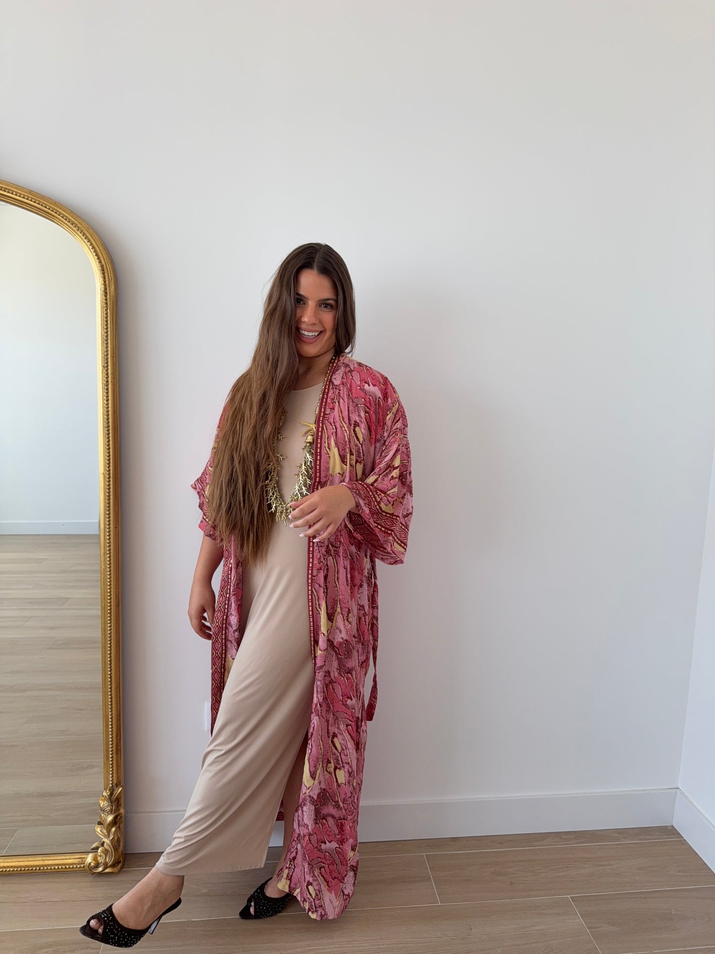 Kaftan Fucsia
