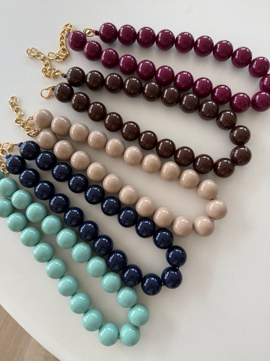 Collar perlas XL