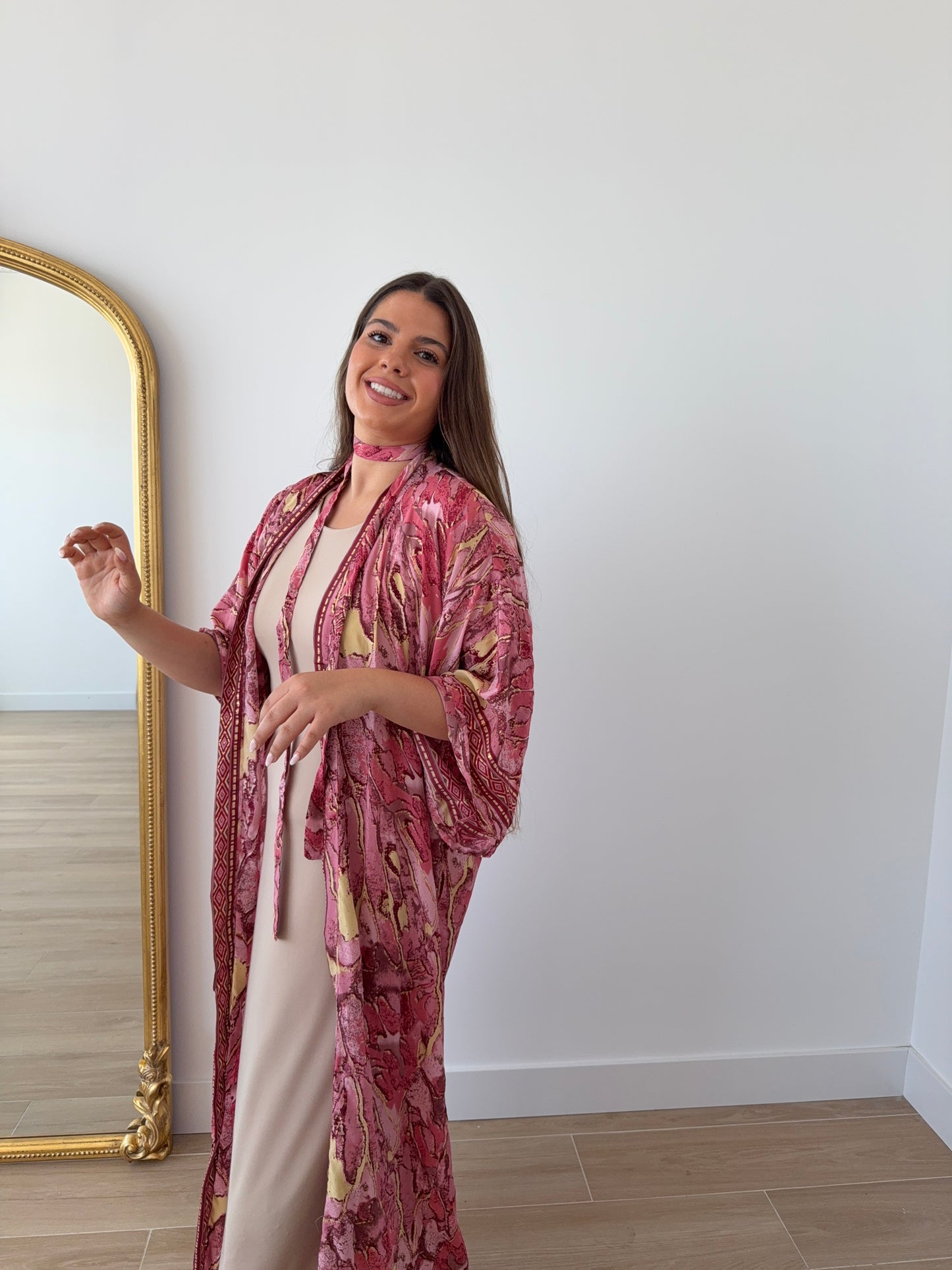 Kaftan Fucsia