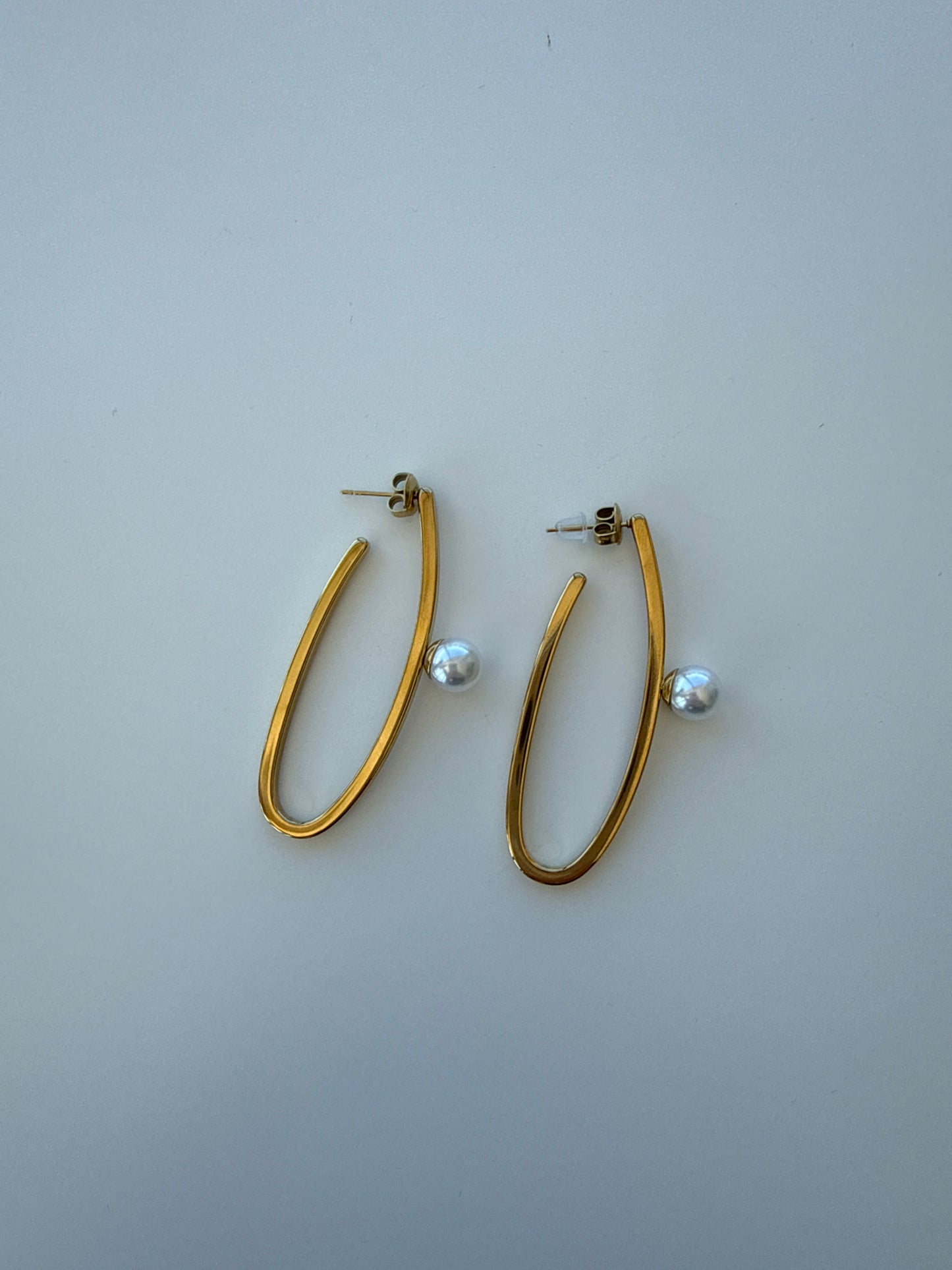Pendientes Aros Ovalados