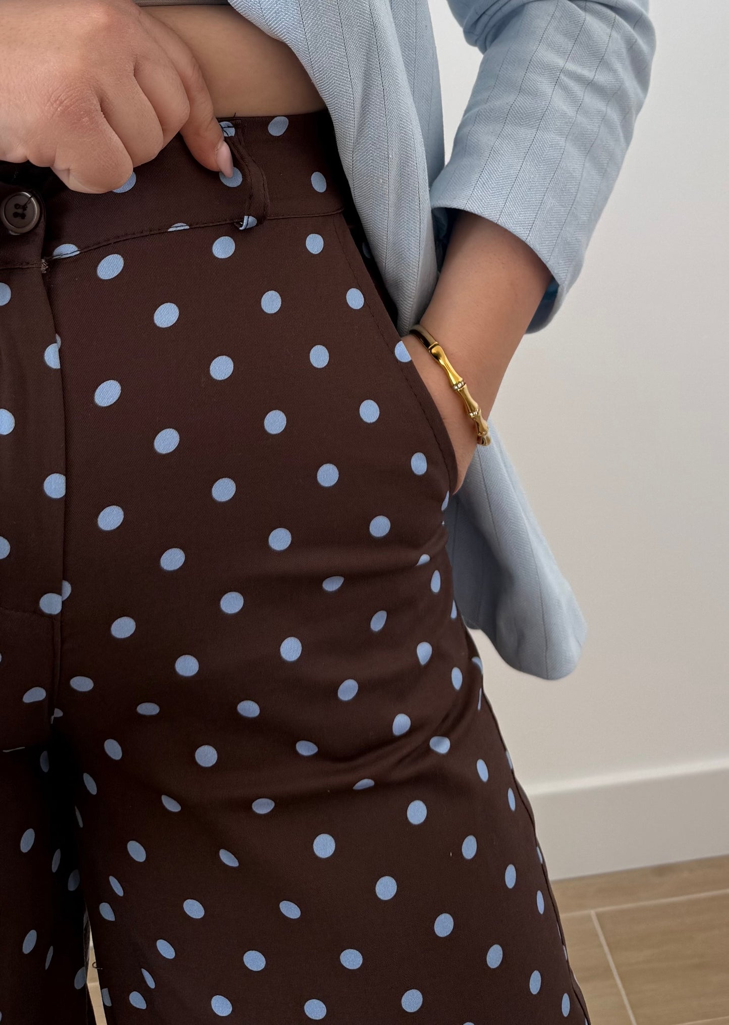 Pantalón Lunares Choco