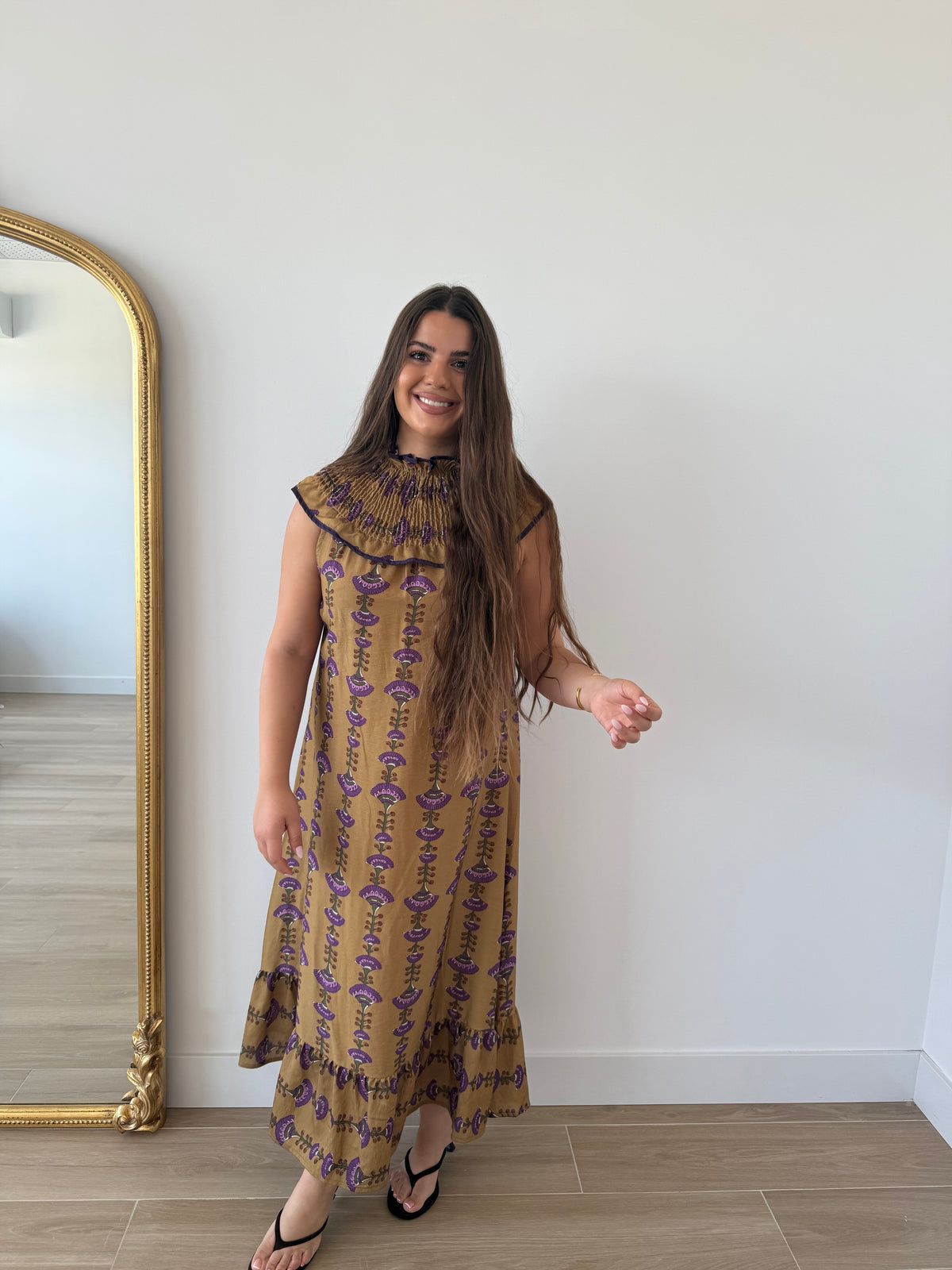 Vestido Sidney Mostaza