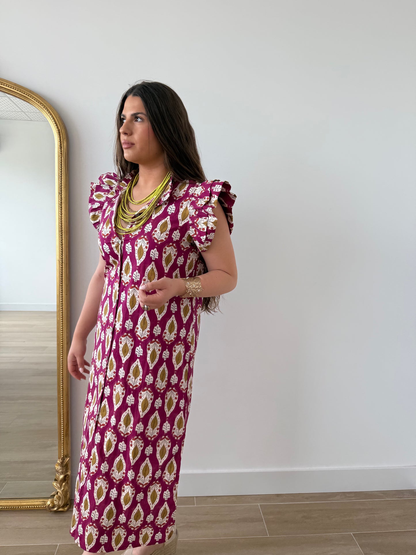 Vestido Positano Buganvilla
