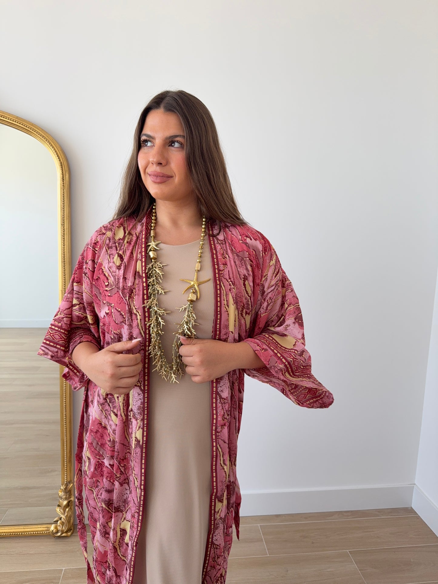 Kaftan Fucsia