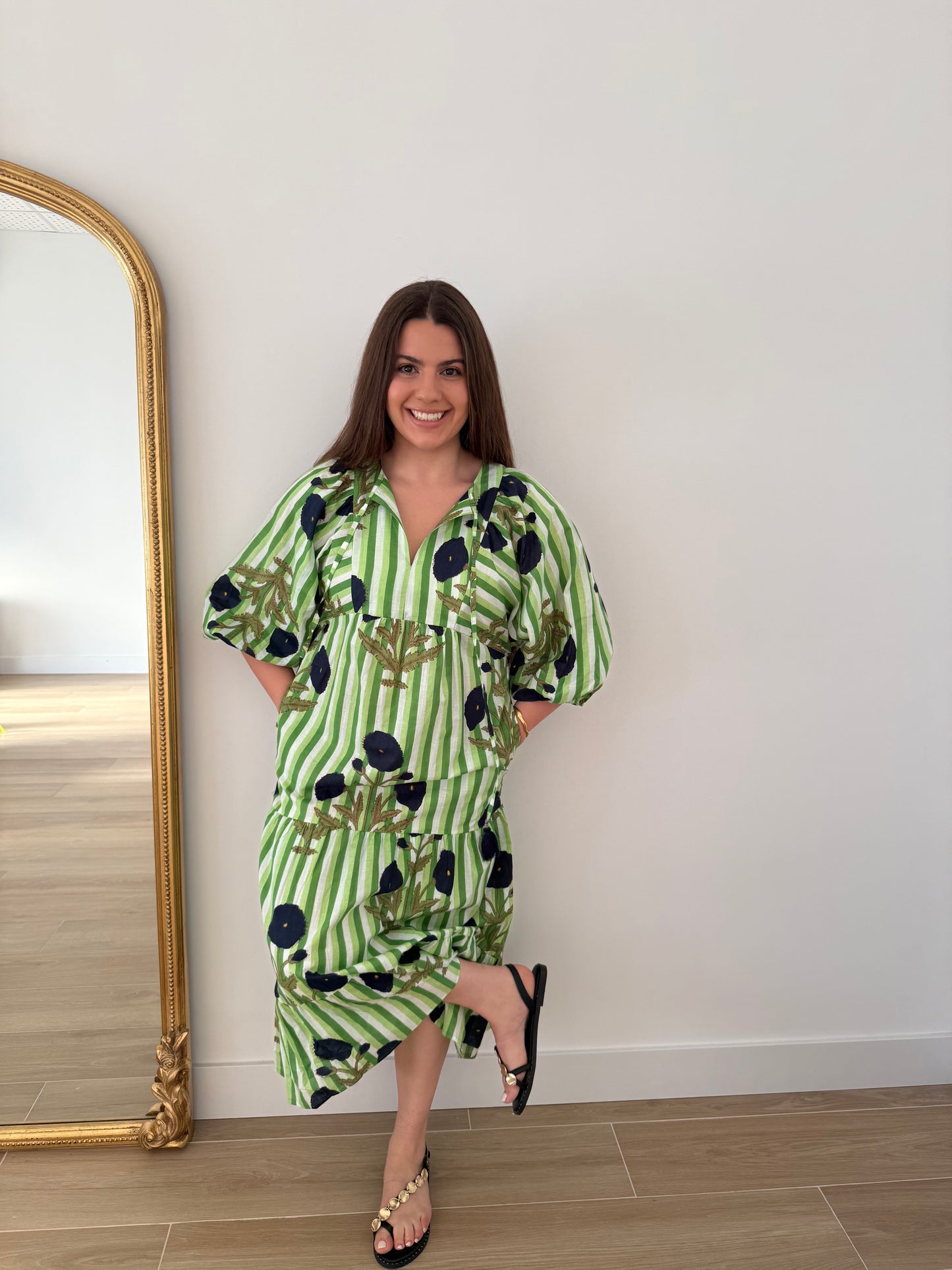 Vestido Allegra Verde
