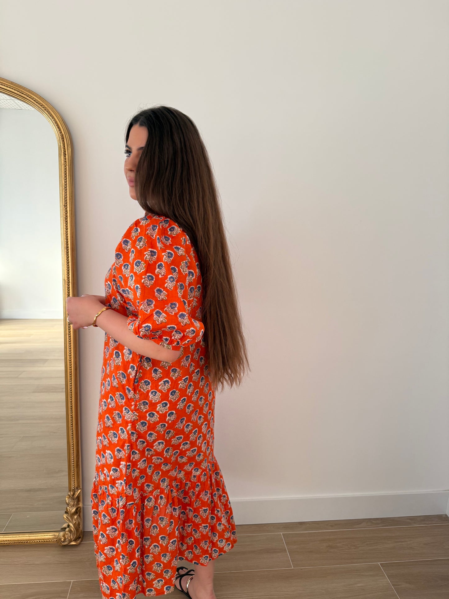 Vestido Siena Naranja