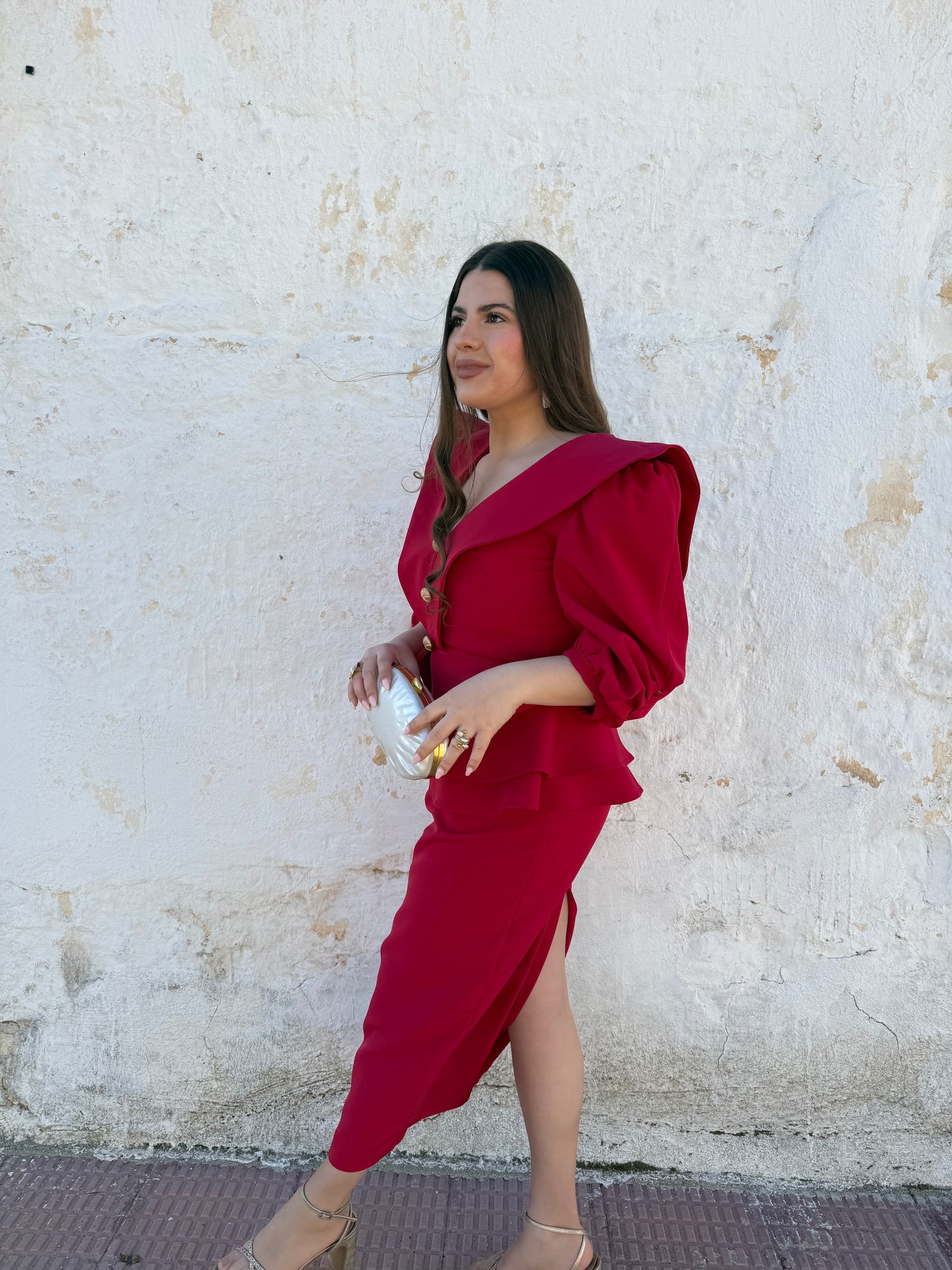 VESTIDO MARGOT ROJO