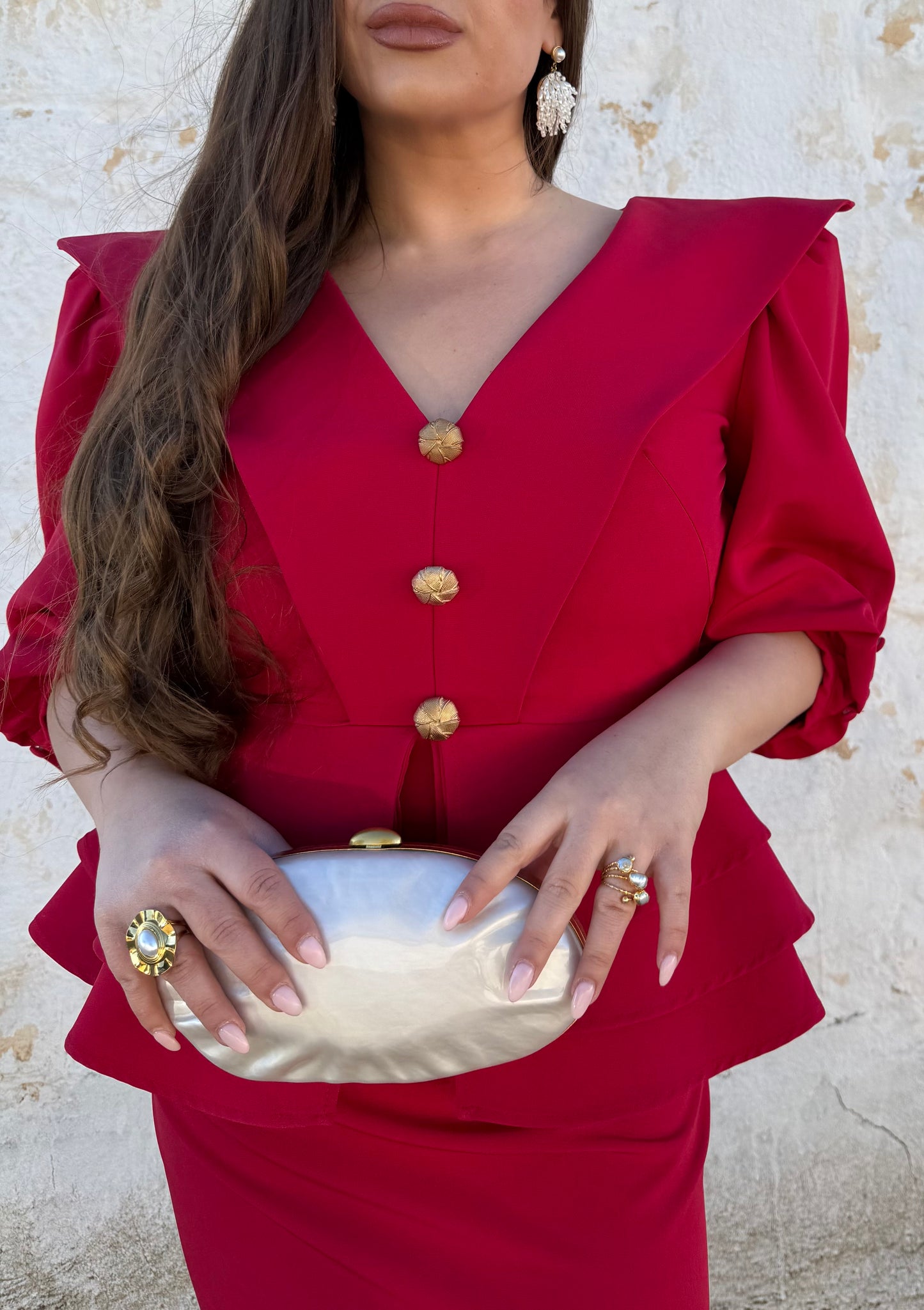 VESTIDO MARGOT ROJO